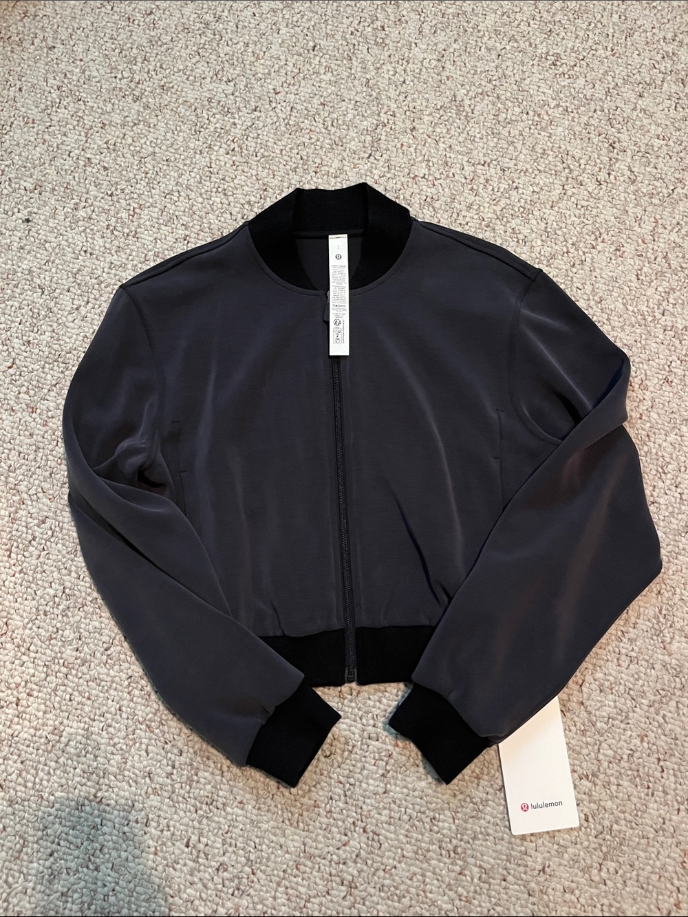 NWT Lululemon Softstreme Bomber Jacket